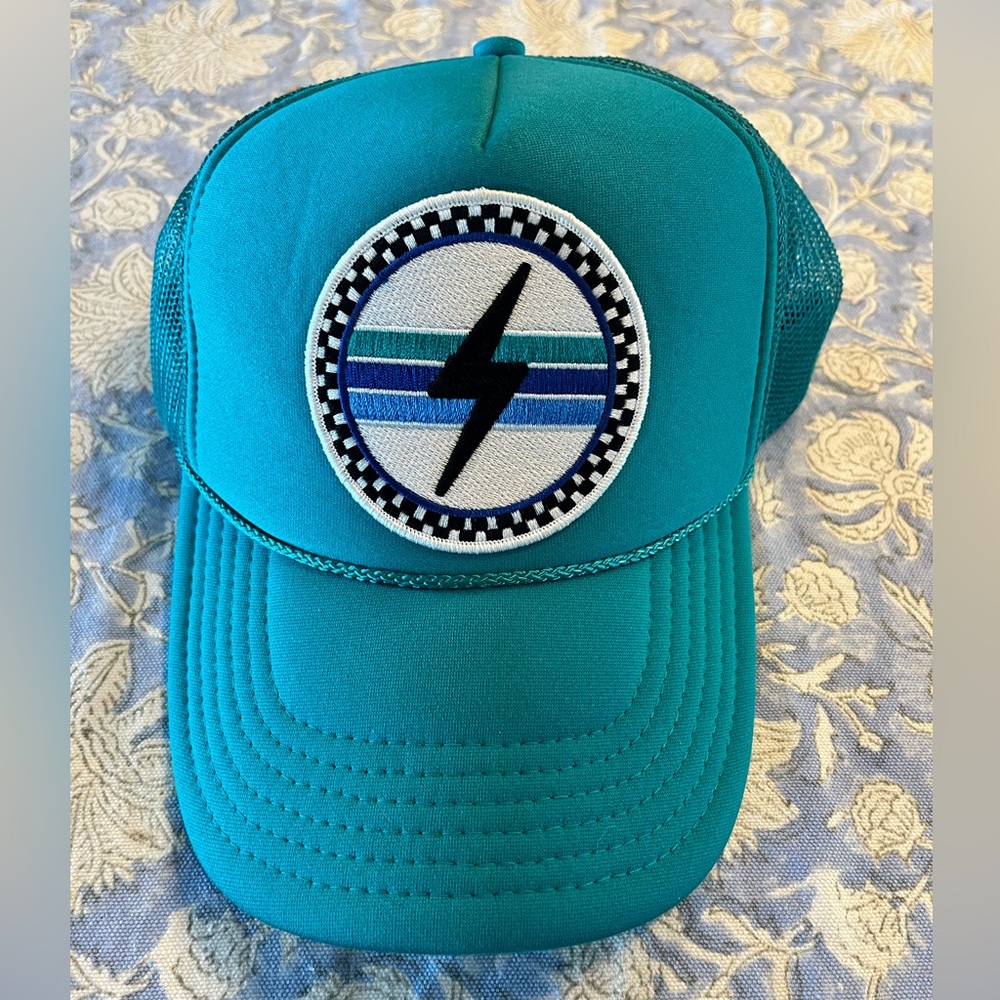 Port Sandz Teal ⚡️Hat // Aviator Nation Vibes